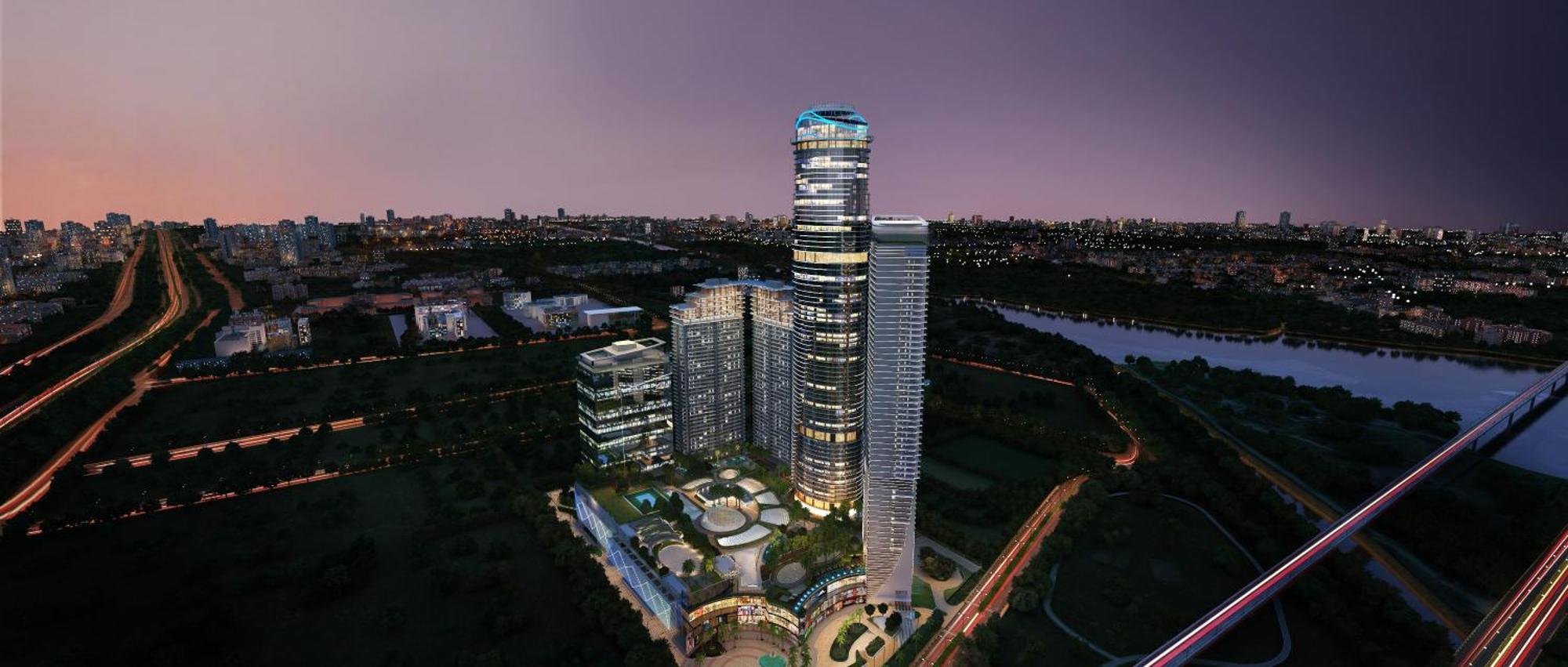 Countryside Luxury Suites - Supernova Noida New Delhi Luaran gambar